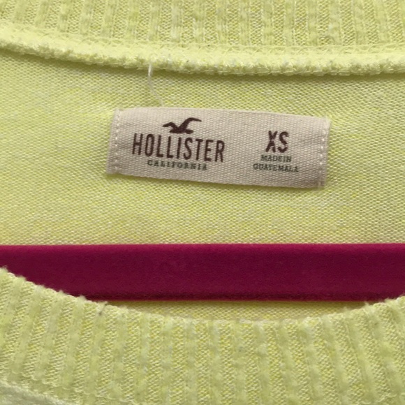 Hollister Yellow long sleeve top - Picture 4 of 5